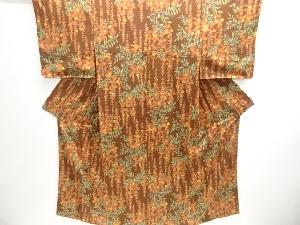 藤模様小紋着物